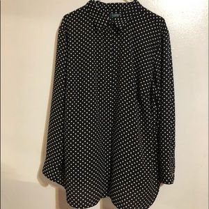 Ralph Lauren Polka dot Button Down